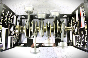 Porsche Flat - 6 Crankshaft Engine Coffee Table - Ben's Auto Decor