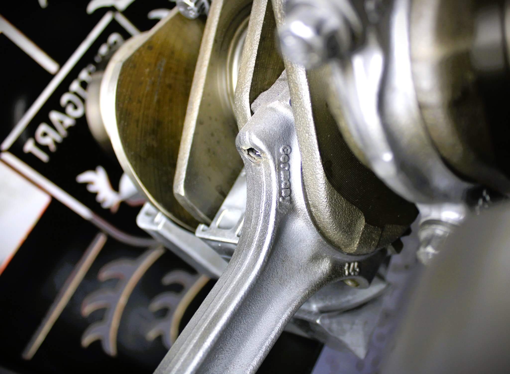 Porsche Flat - 6 Crankshaft Engine Coffee Table - Automotive Decor, Unique Man Cave Furniture - Ben's Auto Decor