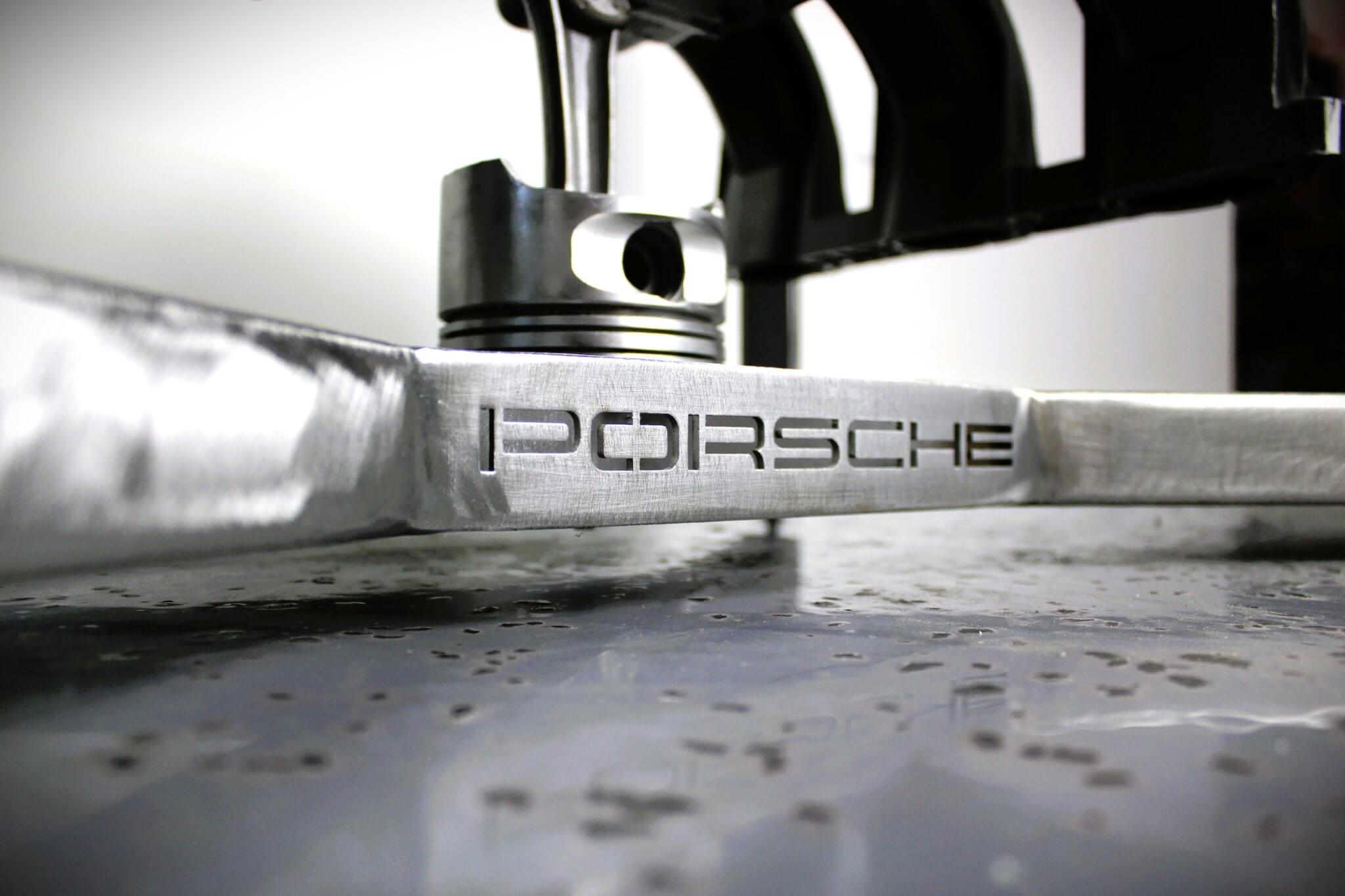 Porsche Intake Manifold Coffee Table - Unique Coffee Table, Automotive Decor, Modern Coffee Table - Ben's Auto Decor