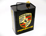 Load image into Gallery viewer, Porsche Vintage Gas Can - Luxury Car Fan Gift, Porsche Logo Art, Cool Home Decor - Ben&#39;s Auto Decor
