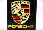 Load image into Gallery viewer, Porsche Vintage Gas Can - Luxury Car Fan Gift, Porsche Logo Art, Cool Home Decor - Ben&#39;s Auto Decor
