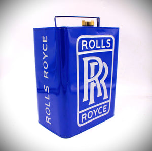 Rolls - Royce Vintage - Style Rectangular Fuel Can – Hand - Painted & Limited Edition - Ben's Auto Decor