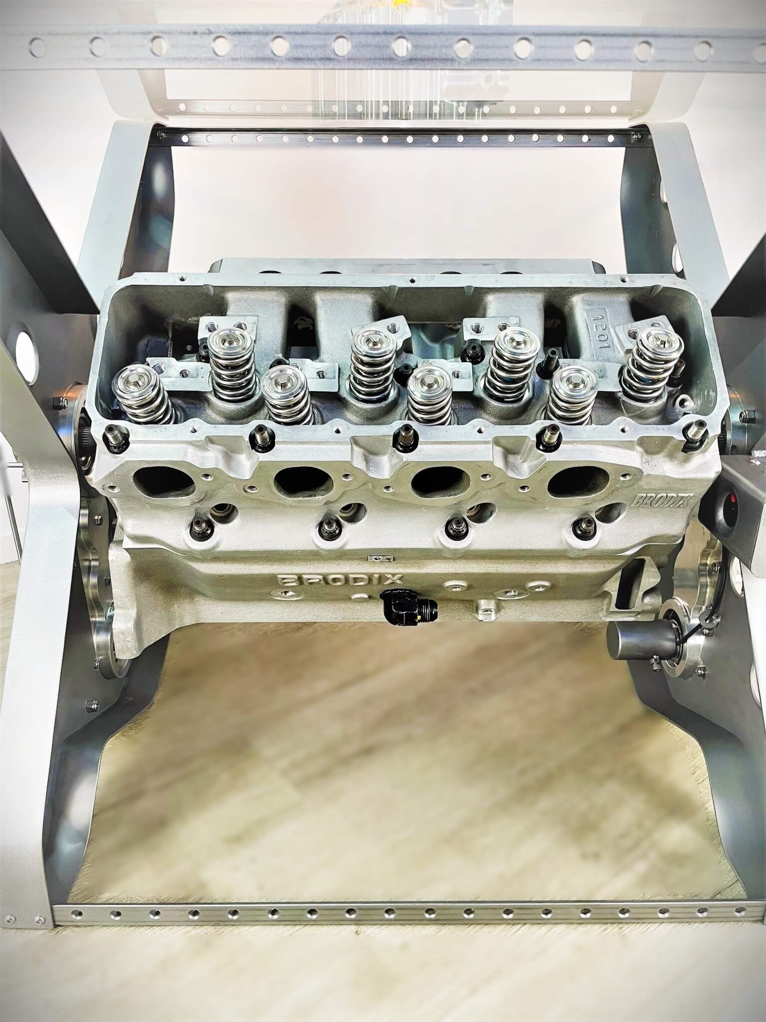 Rotating Engine Dining Table - Unique Furniture for Race Car Fans and Auto Enthusiasts - Ben's Auto Decor