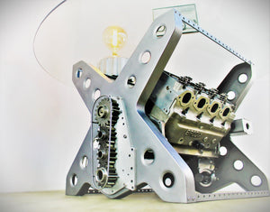 Rotating Engine Dining Table - Unique Furniture for Race Car Fans and ...