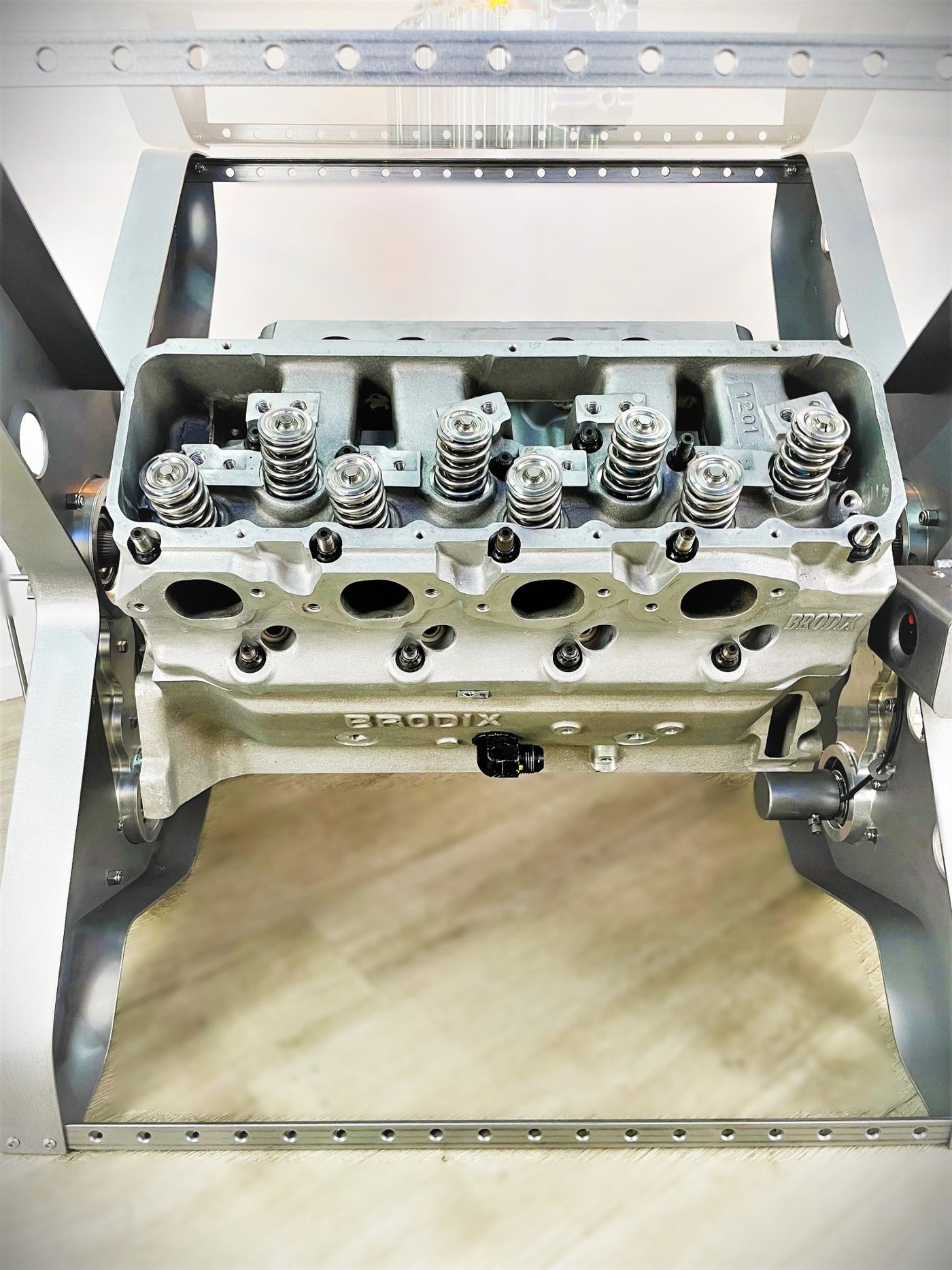 Rotating Engine Dining Table - Unique Furniture for Race Car Fans and