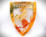 Load image into Gallery viewer, Signed Ferrari Prancing Horse Metal Wall Art
