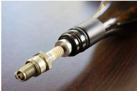 Spark Plug Bottle Stopper - Custom Wine Stoppers, Gift for Auto Enthusiasts, Unique Barware - Ben's Auto Decor