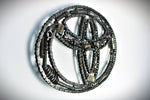 Load image into Gallery viewer, Toyota Logo Car Part Art - Automotive Wall Art, Handcrafted Gift for Auto Enthusiasts - Ben&#39;s Auto Decor
