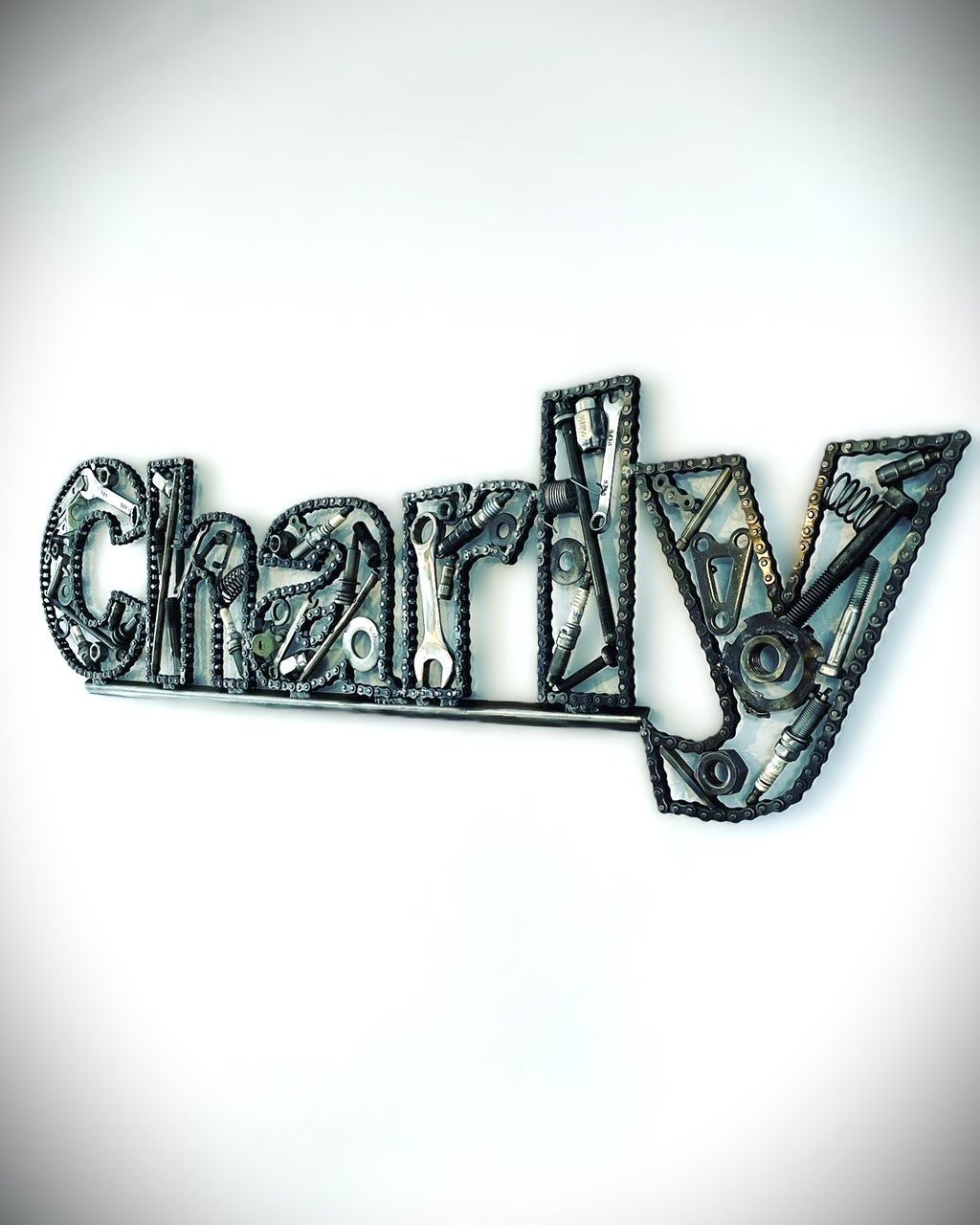 Unique Personalized Name Sign, Customized Car Part Wall Art, Automotive Decor, Christmas Gift For Men - Ben's Auto Decor