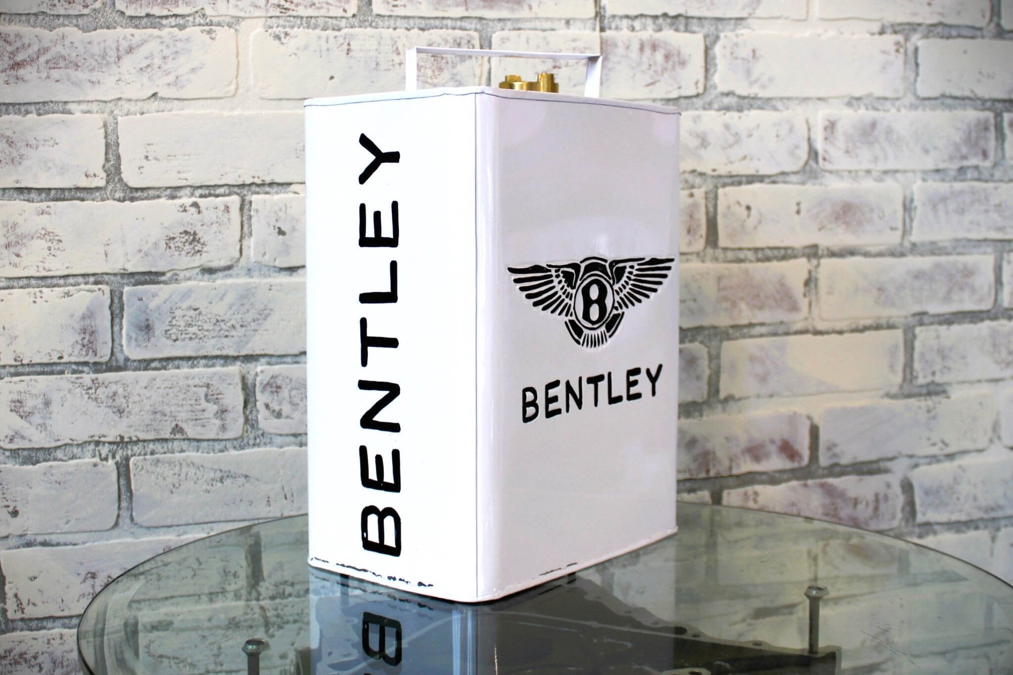 Vintage Style Bentley Fuel Can – Hand - Painted & Limited Edition - Ben's Auto Decor