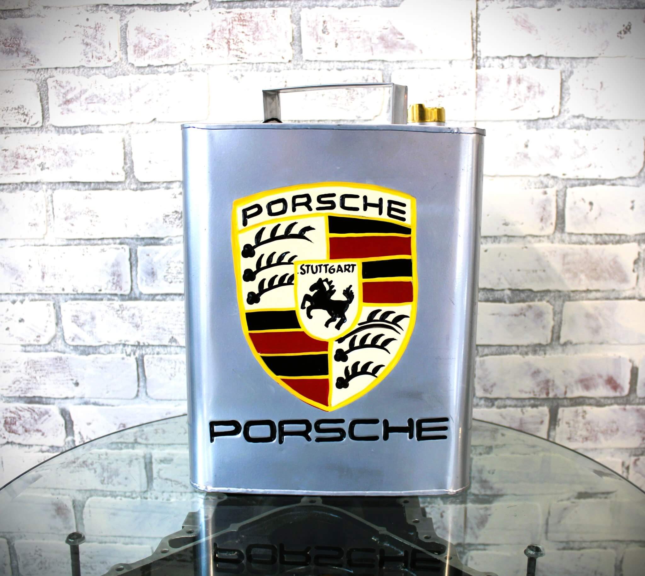 Vintage - Style Porsche Fuel Can – Hand - Painted & Limited Edition - Ben's Auto Decor