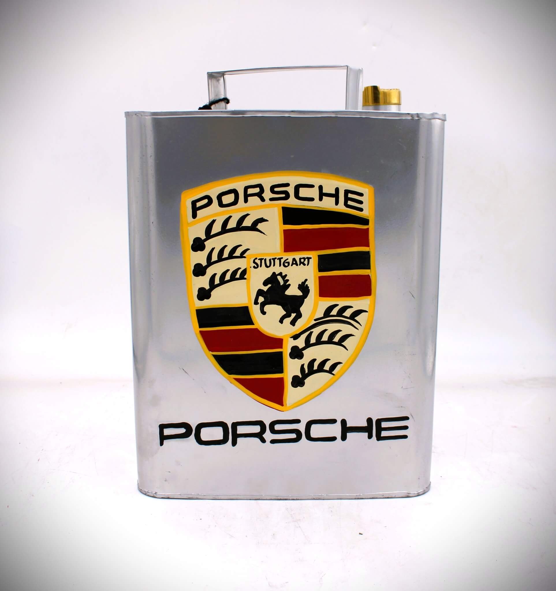 Vintage - Style Porsche Fuel Can – Hand - Painted & Limited Edition - Ben's Auto Decor