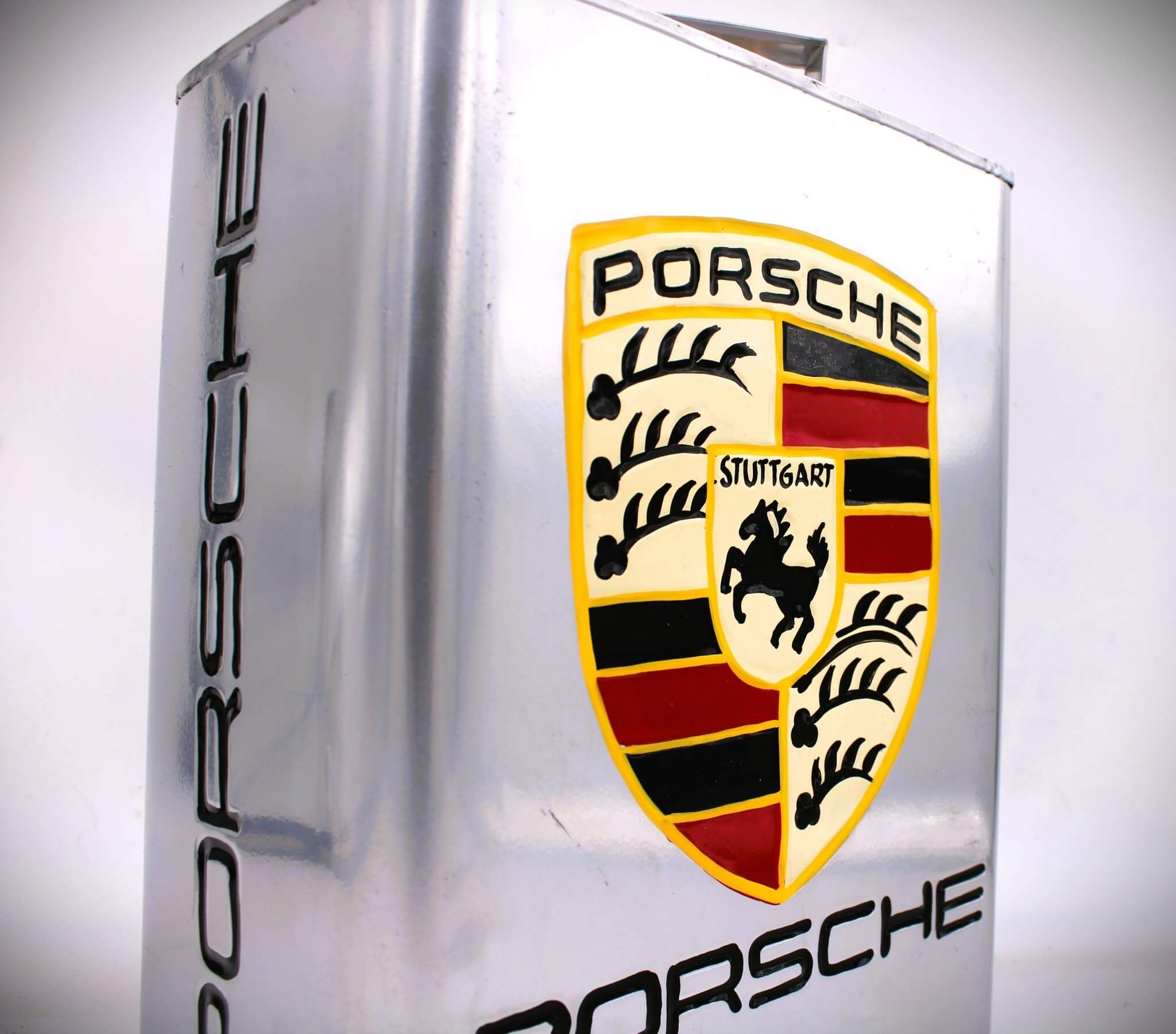 Vintage - Style Porsche Fuel Can – Hand - Painted & Limited Edition - Ben's Auto Decor