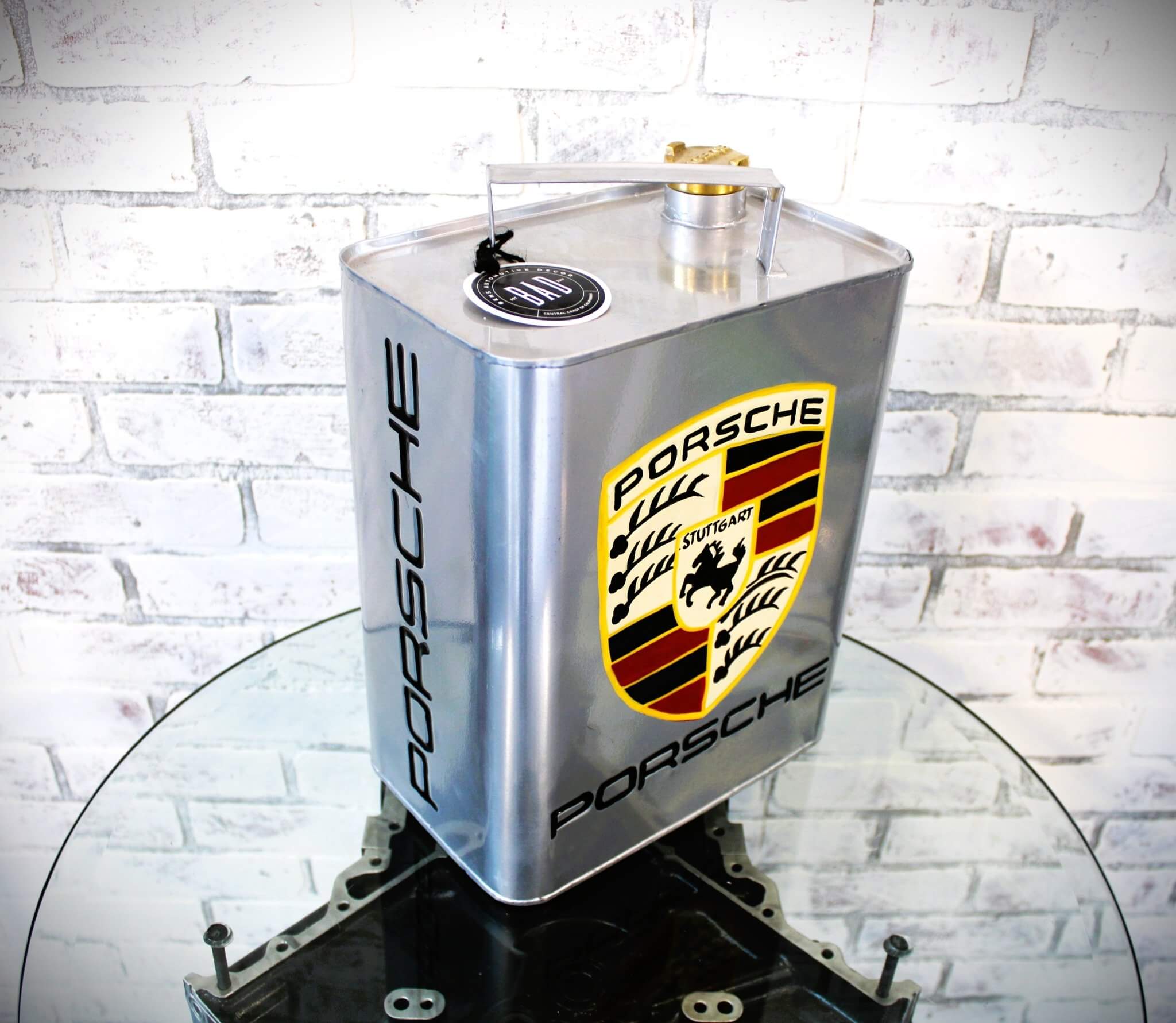 Vintage - Style Porsche Fuel Can – Hand - Painted & Limited Edition - Ben's Auto Decor