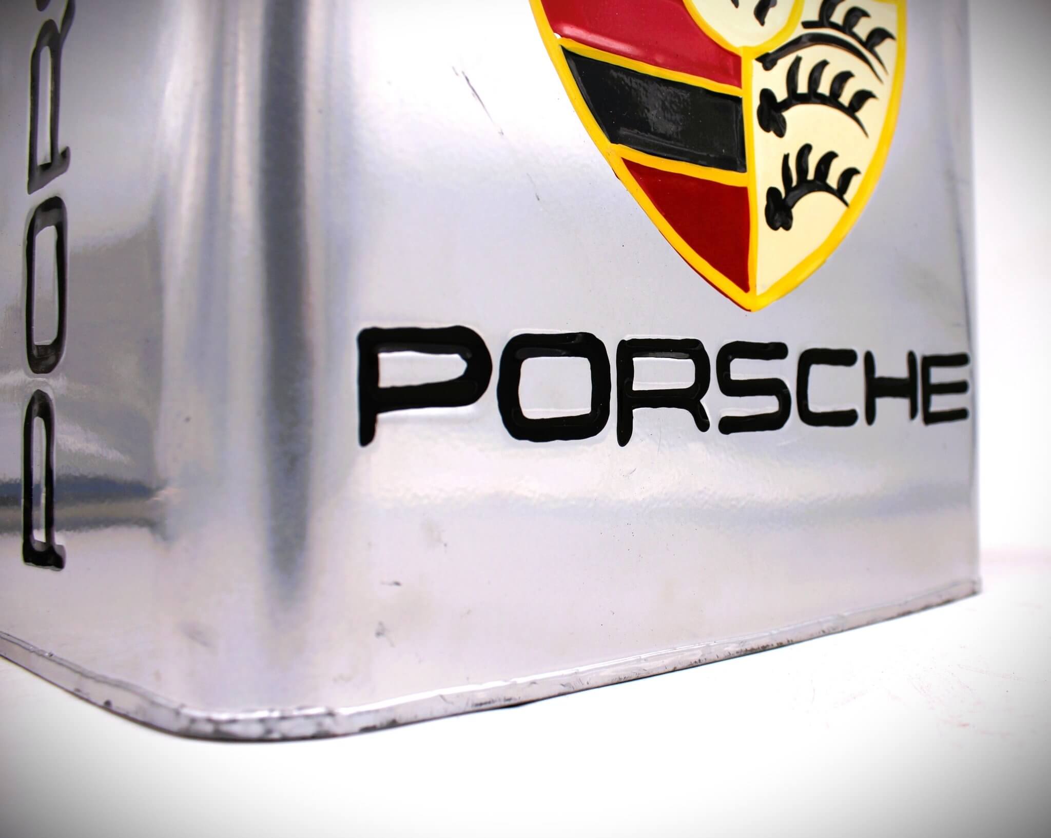 Vintage - Style Porsche Fuel Can – Hand - Painted & Limited Edition - Ben's Auto Decor
