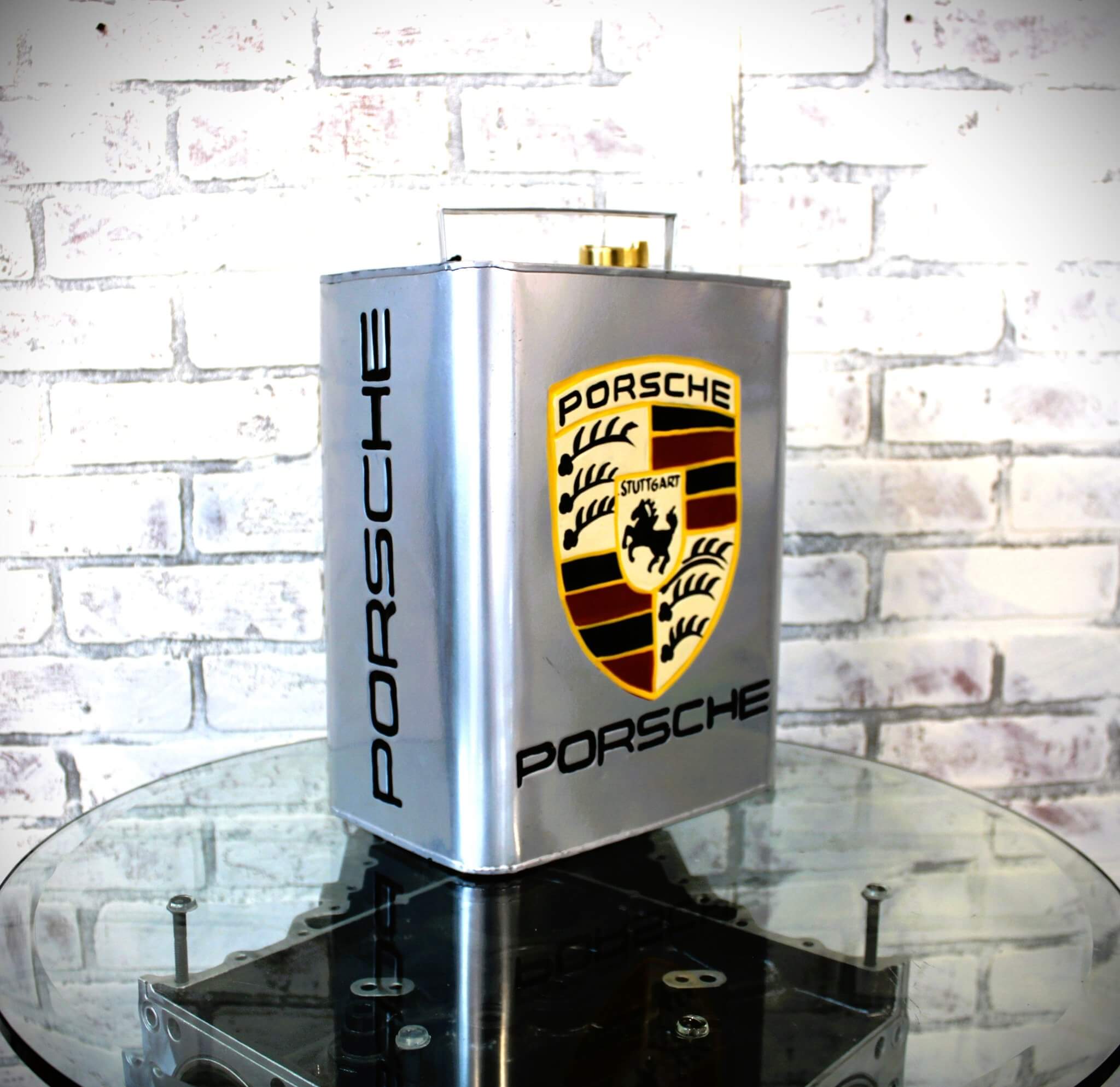 Vintage - Style Porsche Fuel Can – Hand - Painted & Limited Edition - Ben's Auto Decor