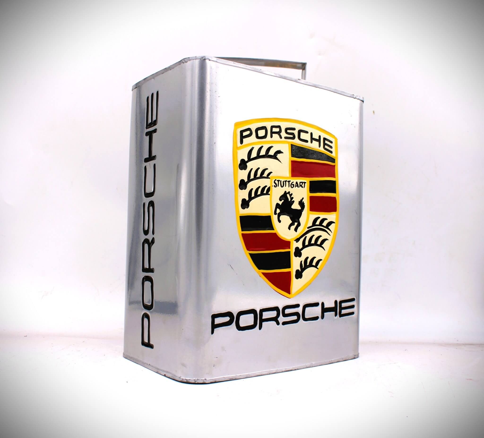 Vintage - Style Porsche Fuel Can – Hand - Painted & Limited Edition - Ben's Auto Decor