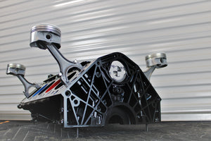 BMW M Series V10 Engine Block Coffee Table - BMW M-Power Color Scheme
