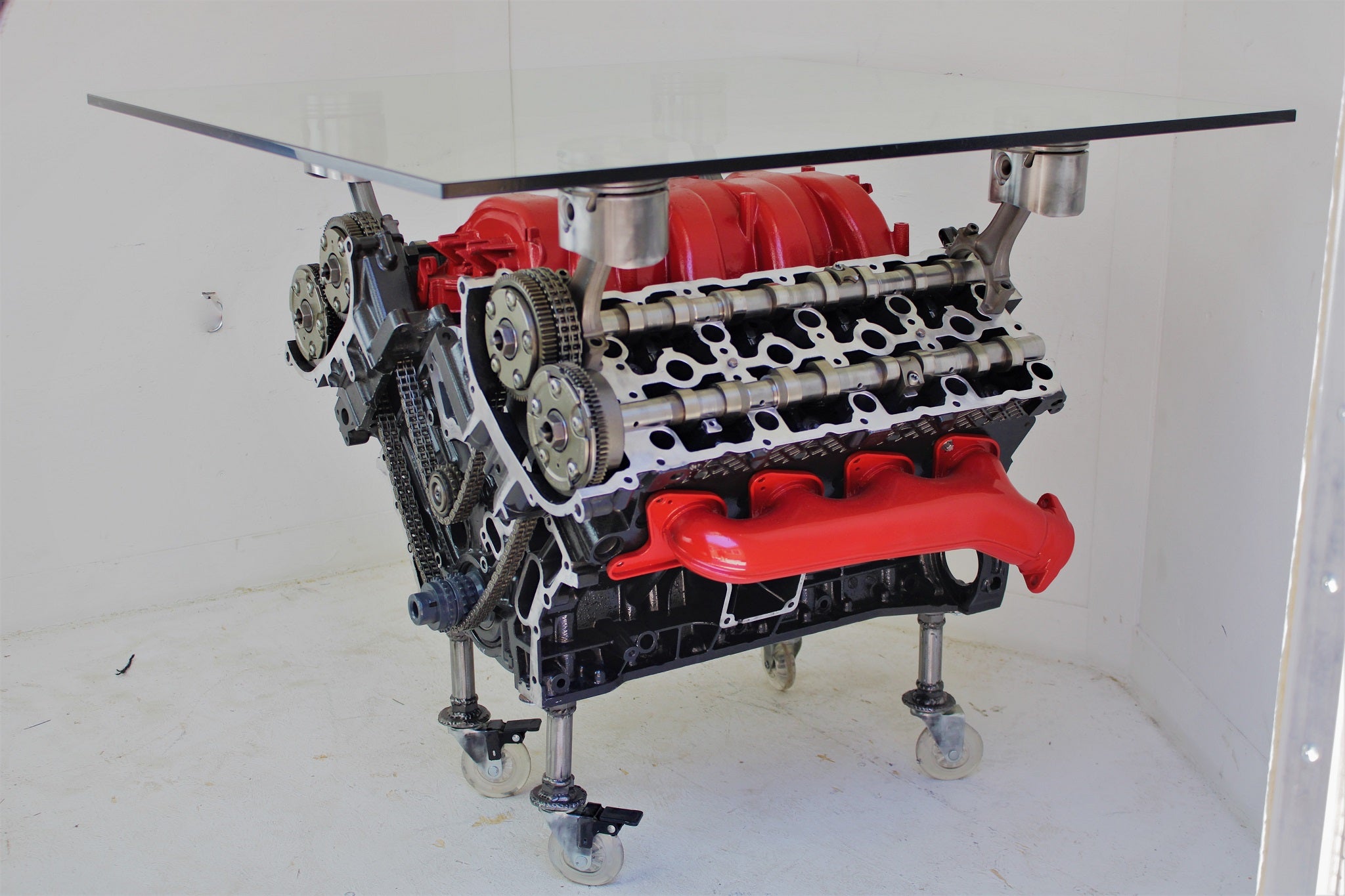 Engine Block Coffee Table Examples