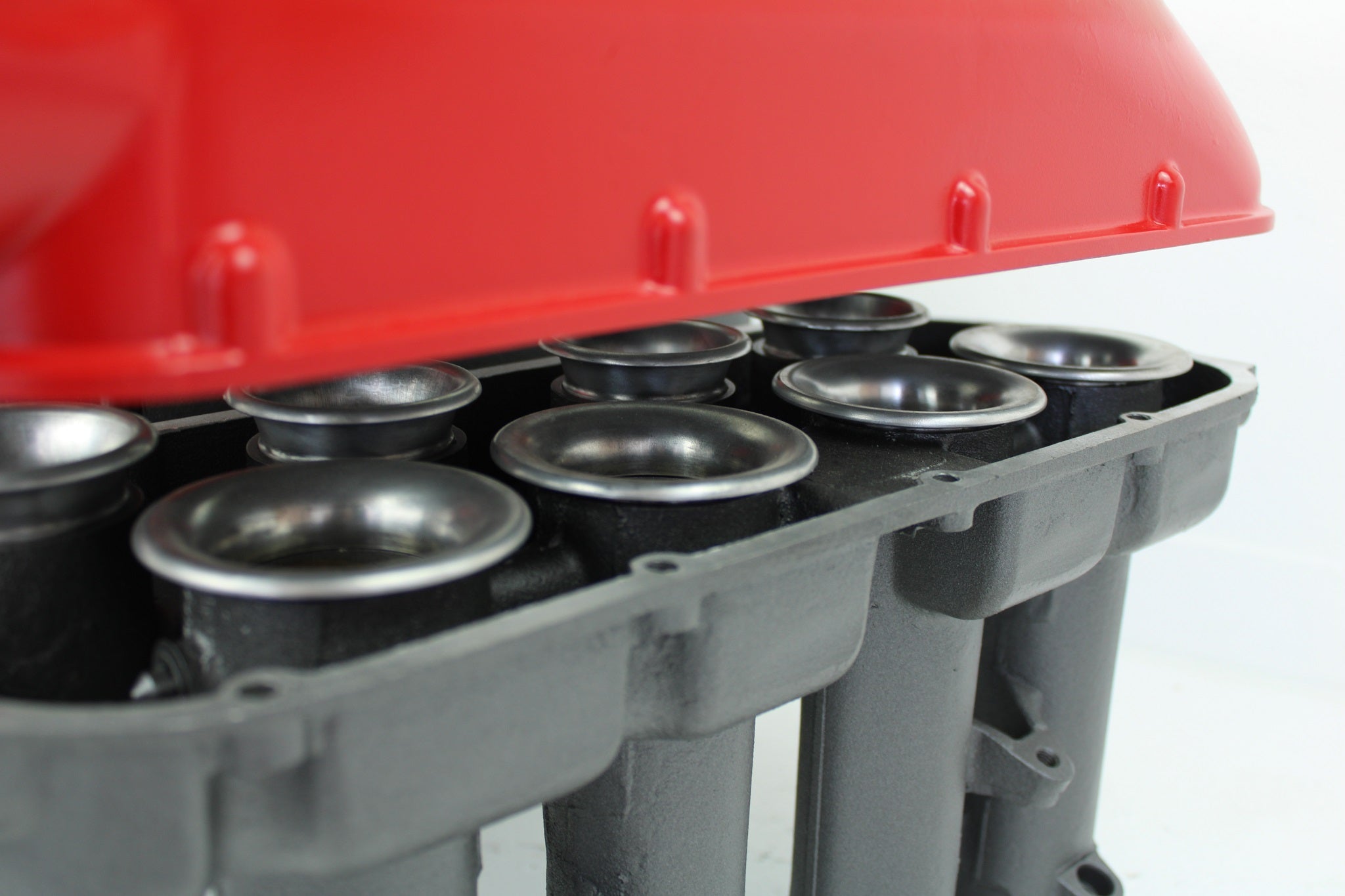 Ferrari Intake Manifold Coffee or End Table - Man Cave Furniture, Unique Automotive Decor - Ben's Auto Decor