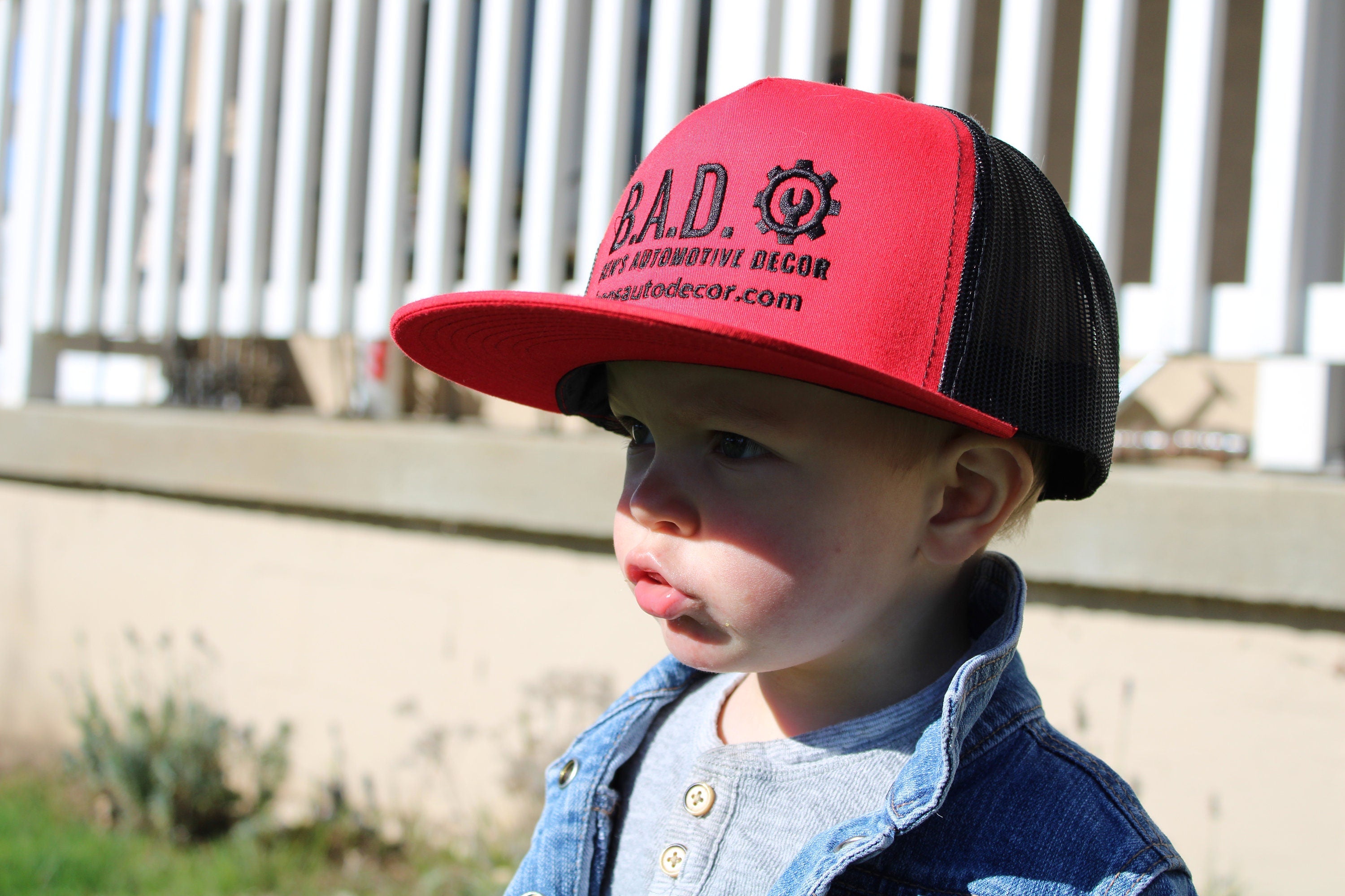 B.A.D. Trucker Style Cap // Car Fans // Car Guys // Car Guy Stuff // Baseball Caps // Gearheads