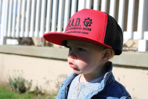 B.A.D. Trucker Style Cap // Car Fans // Car Guys // Car Guy Stuff // Baseball Caps // Gearheads