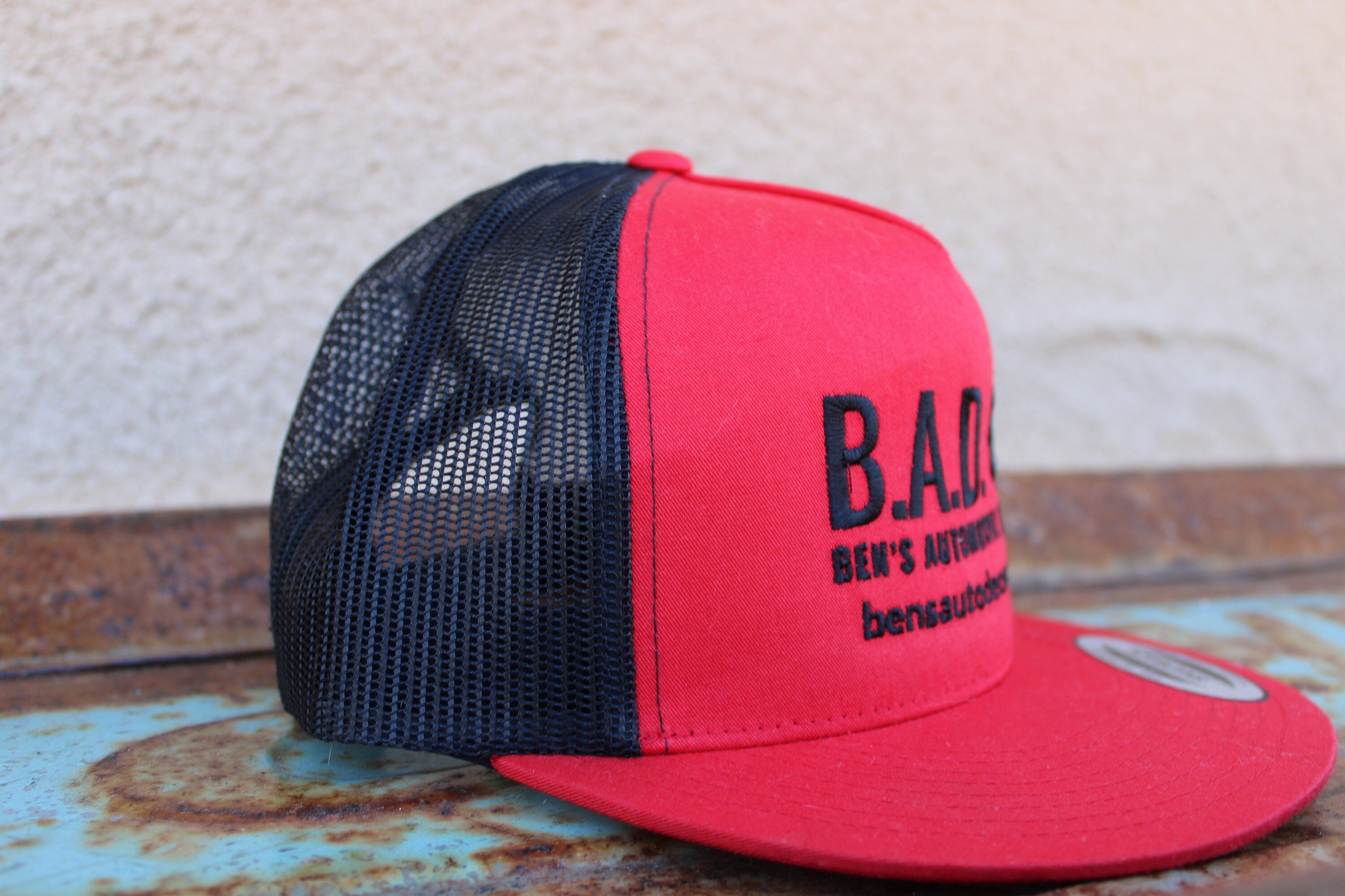 B.A.D. Trucker Style Cap // Car Fans // Car Guys // Car Guy Stuff // Baseball Caps // Gearheads