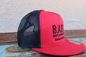 B.A.D. Trucker Style Cap // Car Fans // Car Guys // Car Guy Stuff // Baseball Caps // Gearheads