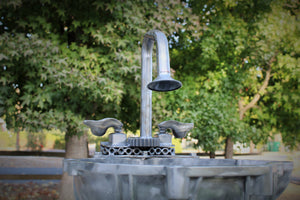 Transmission Sink With Faucet - Bathroom Sink Handcrafted From a Gearbox!