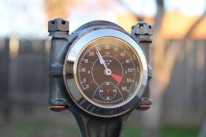 Jaguar E-type Piston Clock XKE Lover Ultimate Desk Art!