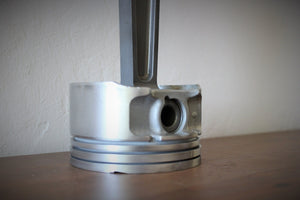 Jaguar Car Piston Clock - Customizable Automotive Decor, Gift for British Car Fans - Ben's Auto Decor