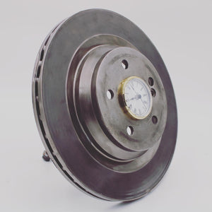 Mechanic Car Part Clock - Brake Disc Clock, Automotive Desk Clock, Steampunk Garage Decor - Ben's Auto Decor