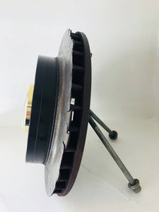 Mechanic Car Part Clock - Brake Disc Clock, Automotive Desk Clock, Steampunk Garage Decor - Ben's Auto Decor