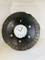Load image into Gallery viewer, Mechanic Car Part Clock - Brake Disc Clock, Automotive Desk Clock, Steampunk Garage Decor - Ben&#39;s Auto Decor
