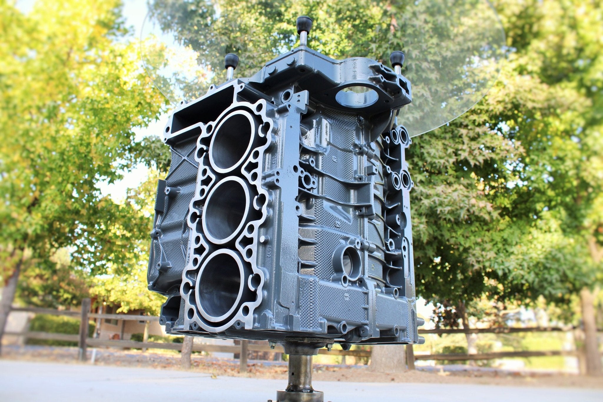 Porsche Engine Wine Rack - Wine Storage Table, Unique Man Cave and Bar Furniture - Ben's Auto Decor