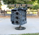 Load image into Gallery viewer, Porsche Engine Wine Rack - Wine Storage Table, Unique Man Cave and Bar Furniture - Ben&#39;s Auto Decor
