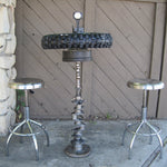 Load image into Gallery viewer, Pub Table - Steampunk Furniture for Man Caves and Bachelor Pads - Ben&#39;s Auto Decor

