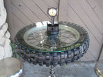 Load image into Gallery viewer, Pub Table - Steampunk Furniture for Man Caves and Bachelor Pads - Ben&#39;s Auto Decor
