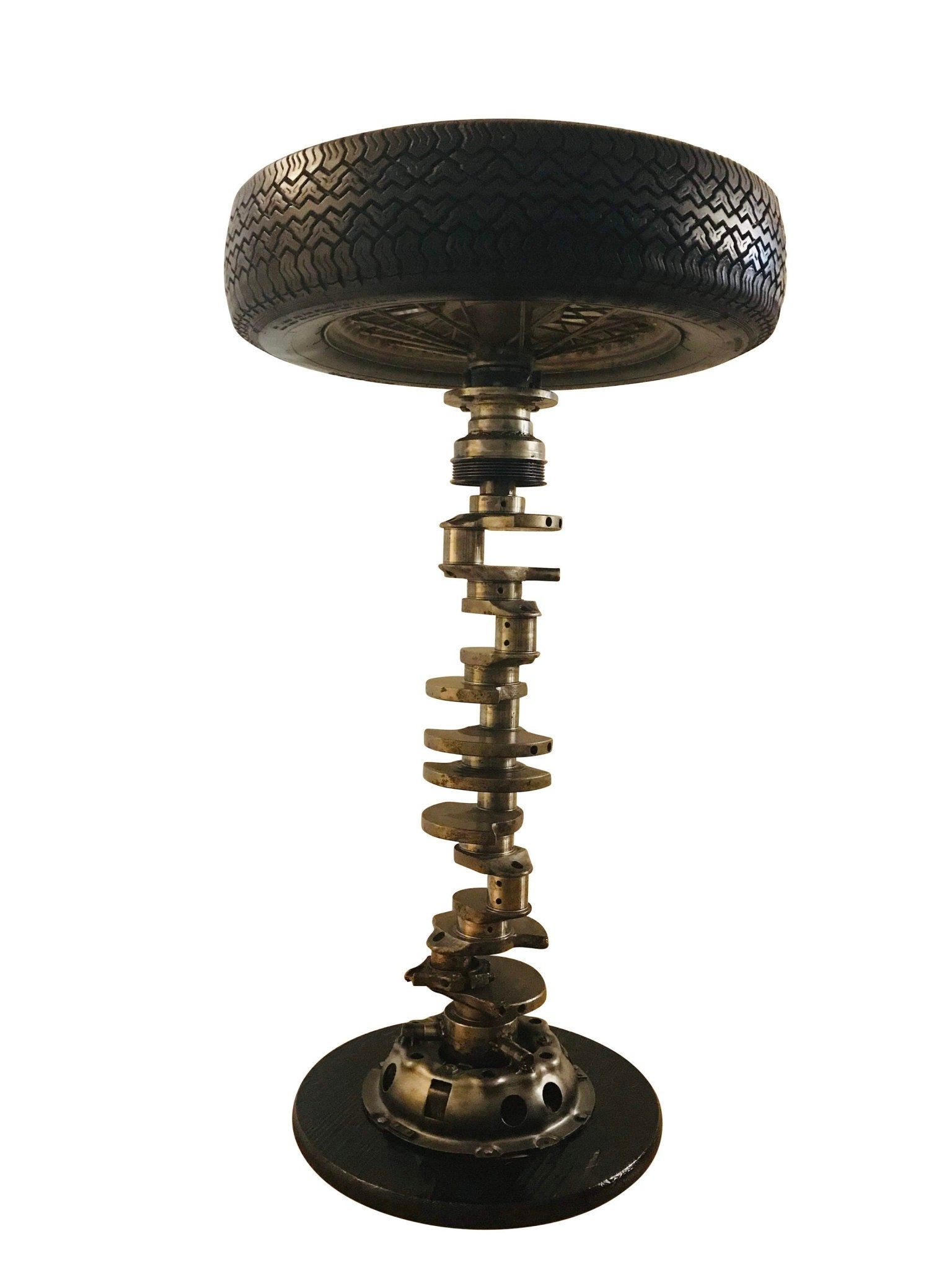 Pub Table - Steampunk Furniture for Man Caves and Bachelor Pads - Ben's Auto Decor