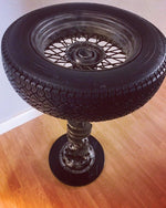 Load image into Gallery viewer, Pub Table - Steampunk Furniture for Man Caves and Bachelor Pads - Ben&#39;s Auto Decor
