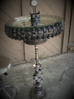 Load image into Gallery viewer, Pub Table - Steampunk Furniture for Man Caves and Bachelor Pads - Ben&#39;s Auto Decor
