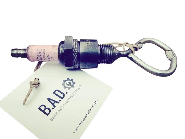 Rolls Royce Spark Plug Bottle Opener - Made in England, Gift for Classic Car Enthusiasts - Ben's Auto Decor
