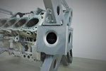 Load image into Gallery viewer, Rotating Engine Block Coffee Table - X Frame Customizable Man Cave Furniture - Ben&#39;s Auto Decor
