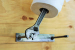 Load image into Gallery viewer, Wrench Toilet Paper Holder - Industrial Bathroom Decor, Garage - Inspired Accessory Mechanic Gift, Unique Gift for Car Enthusiasts - Ben&#39;s Auto Decor
